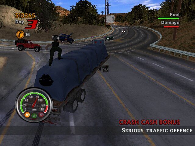 Big Mutha Truckers screenshot 4 for Gamecube